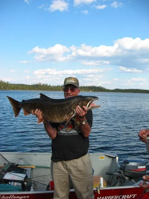 Lake Trout — On the Boat